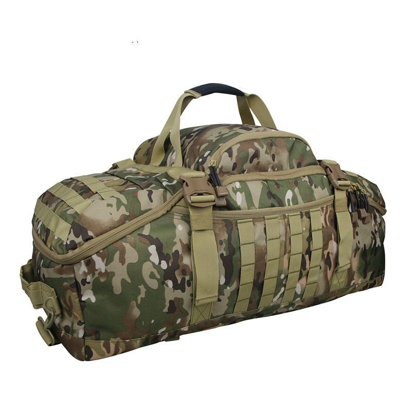 3 in 1 Military Duffel Bag - Tactical Travel Outdoor Rucksack Waterproof Backpack - Howlettne