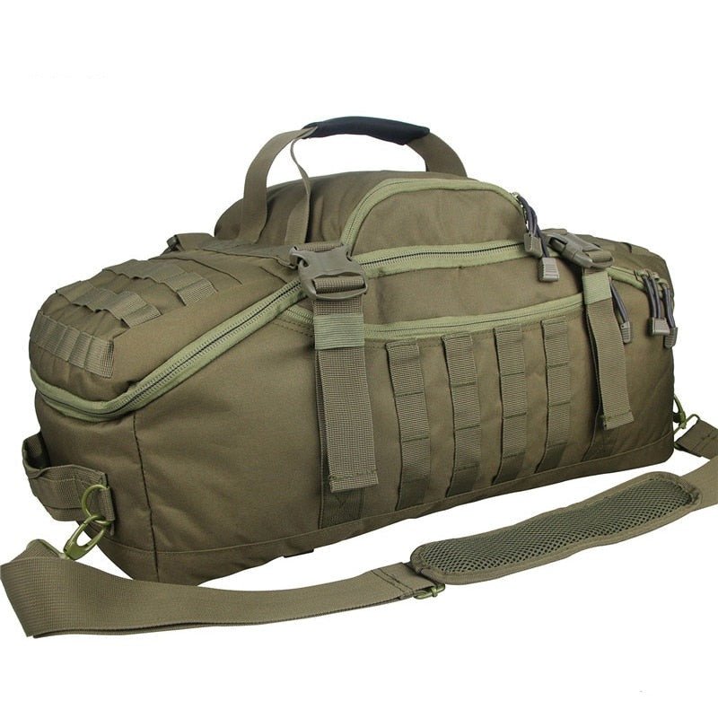 3 in 1 Military Duffel Bag - Tactical Travel Outdoor Rucksack Waterproof Backpack - Howlettne