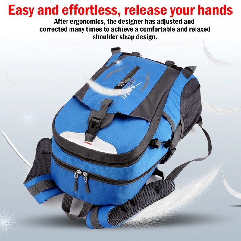 40L Outdoor Waterproof Travel Backpack For Camping, Hiking, Trekking, and Mountaineering - Howlettne