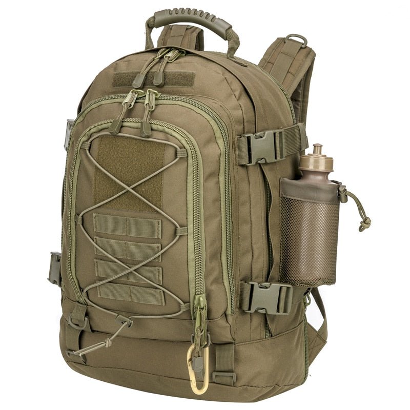 60L Backpack Military Style Outdoor Rucksack Waterproof Bag - Howlettne