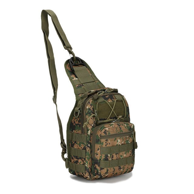 Tactical Shoulder Sling Backpack Military Grade Outdoor Compact - Howlettne