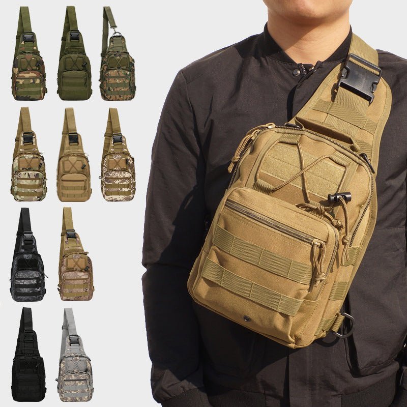 Tactical Shoulder Sling Backpack Military Grade Outdoor Compact - Howlettne