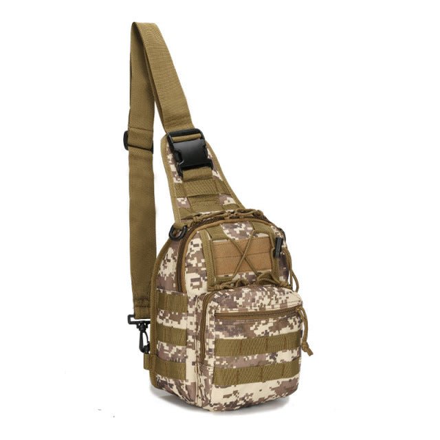 Tactical Shoulder Sling Backpack Military Grade Outdoor Compact - Howlettne