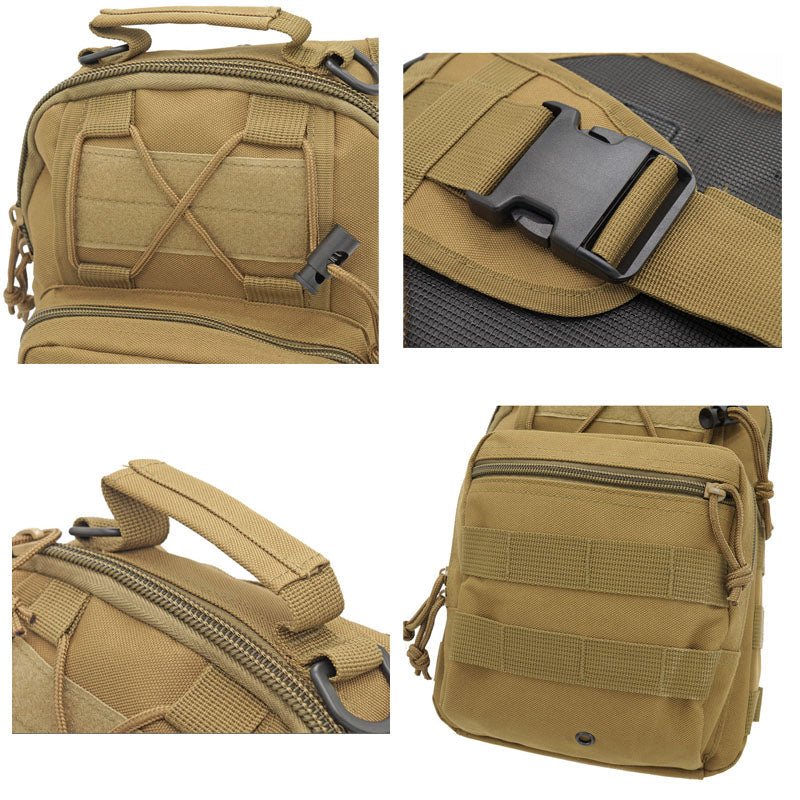 Tactical Shoulder Sling Backpack Military Grade Outdoor Compact - Howlettne