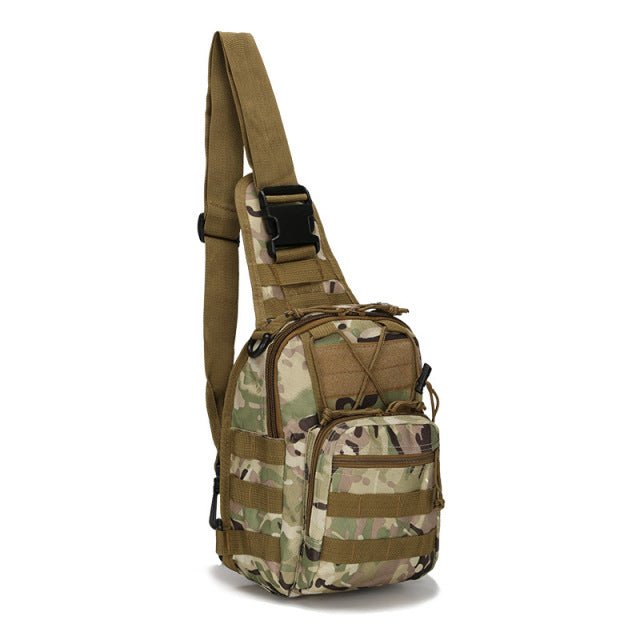 Tactical Shoulder Sling Backpack Military Grade Outdoor Compact - Howlettne